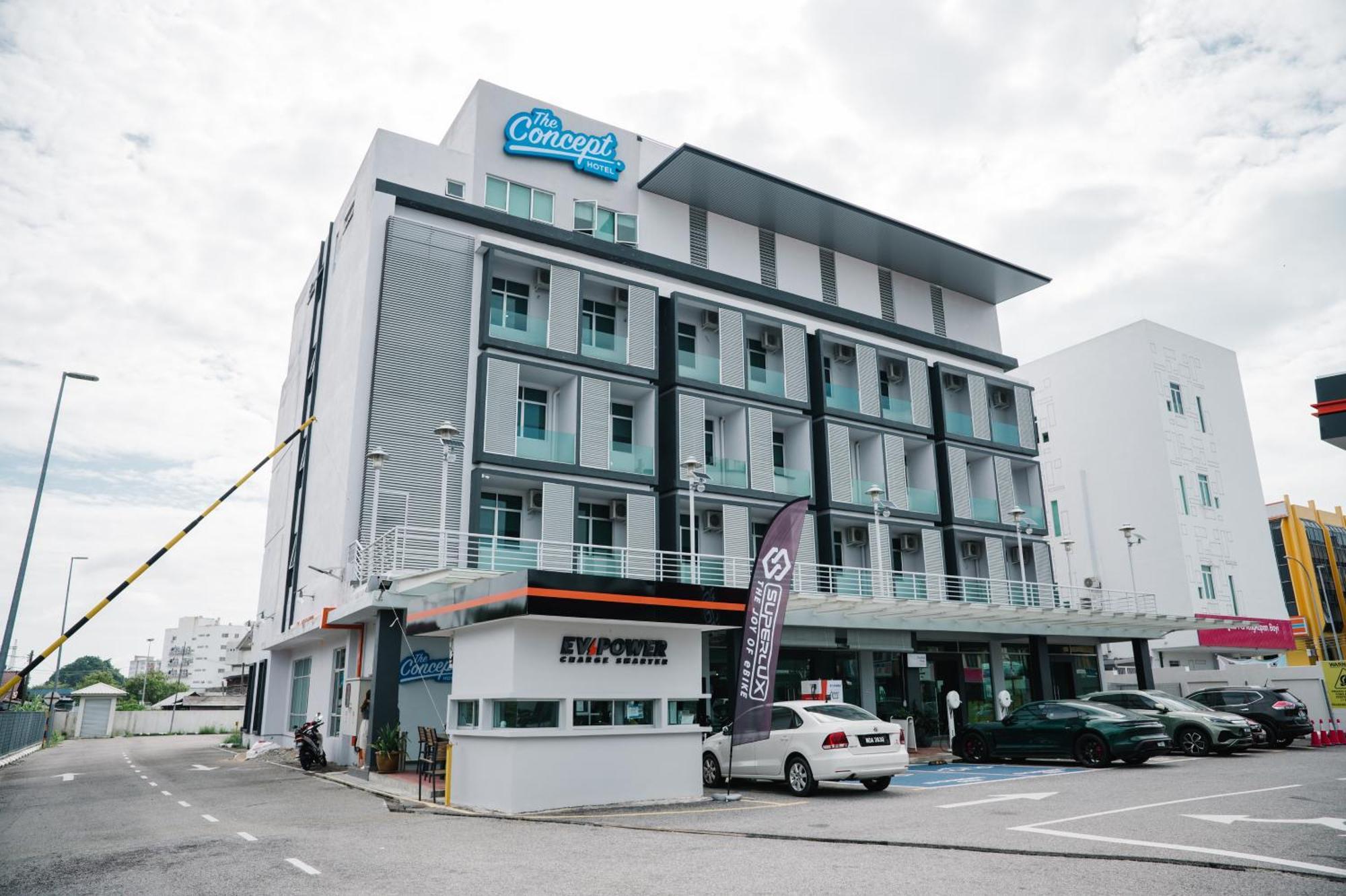 The Concept Hotel Melaka City Esterno foto